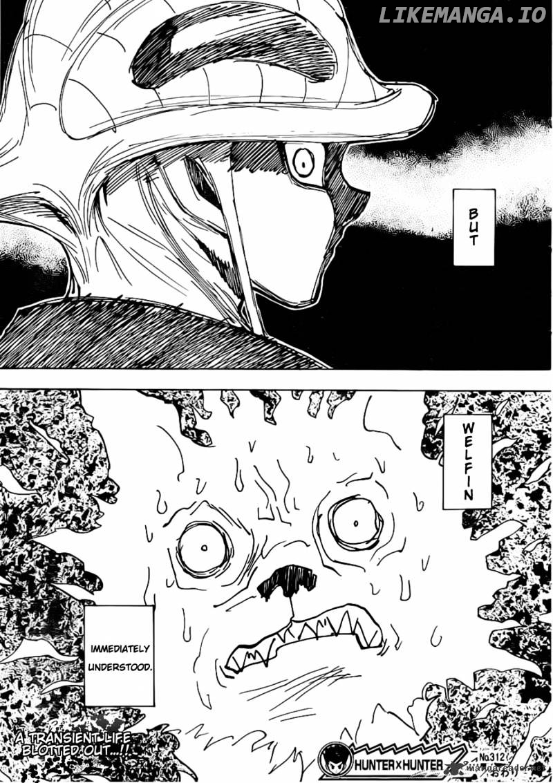 Hunter x Hunter, Chapter 312 image 19